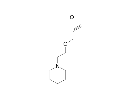 3-PENTYN-2-OL, 2-METHYL-5-/2- PIPERIDINOETHOXY/-,