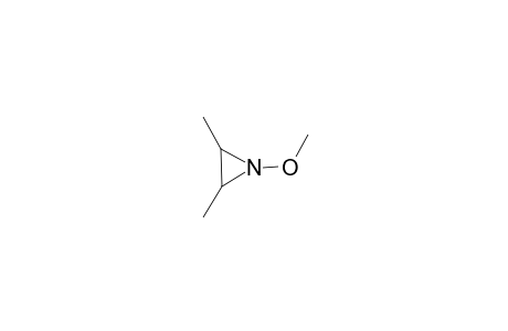 1-Methoxy-2,3-cis-dimethylaziridine (anti)