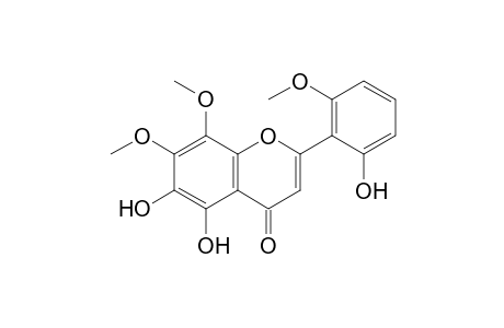 5,6,2'-Trihydroxy-7,8,6'-trimethoxyflavone