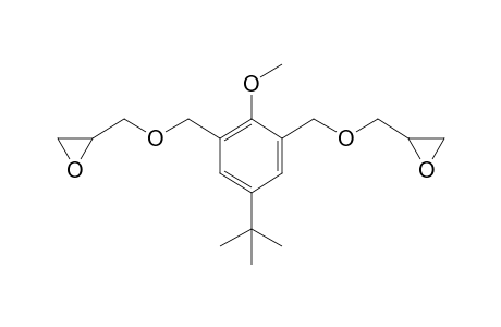 1-Tert-butyl-3,5-bis-(epoxypropyloxymethylene)-4-methoxybenzene