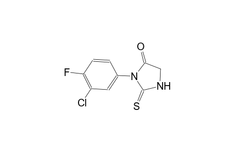 3-(3-chloro-4-fluorophenyl)-2-thioxo-4-imidazolidinone