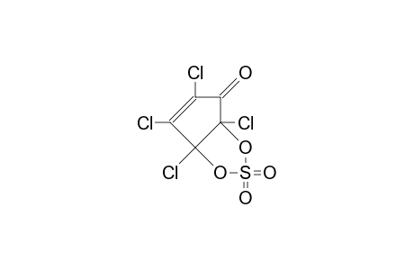 TETRACHLOROPENT-2-EN-1-ONE-4,5-SULFATE