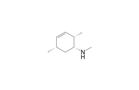 4(R)-Methylamino-3(S),6(S)-dimethyl-cyclohexene