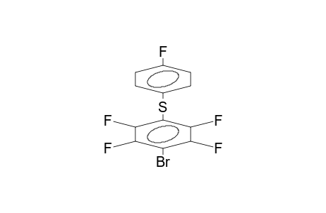 (PARA-FLUOROPHENYL)(PARA-BROMOTETRAFLUOROPHENYL)SULPHIDE