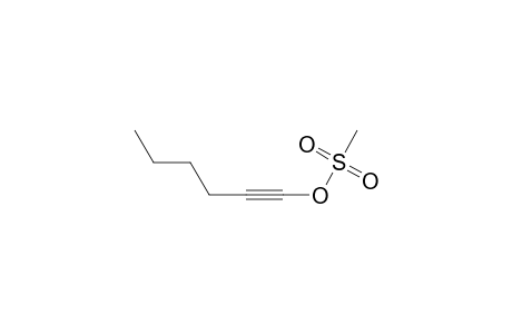 1-Hexynyl mesylate