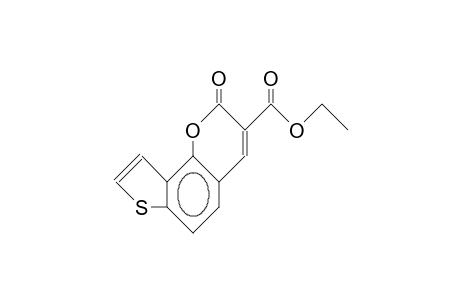 ETHYL-2-OXO-2H-THIENO-[2,3-H]-[1]-BENZOPYRAN-3-CARBOXYLATE