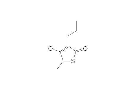 4-HYDROXY-5-METHYL-3-PROPYL-2,5-DIHYDRO-2-THIOPHENE