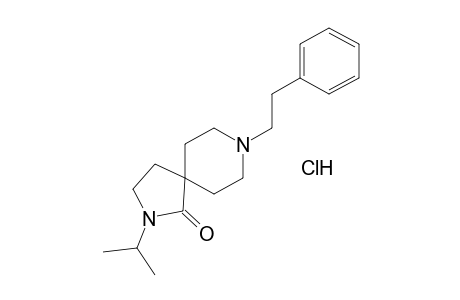 2-isopropyl-8-phenethyl-2,8-diazaspiro[4.5]decan-1-one, monohydrochloride