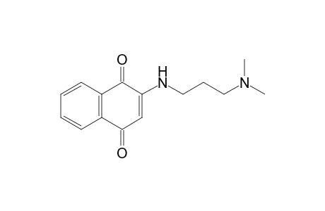 2-{[3-(Dimethylamino)propyl]amino}-1,4-naphthoquinone