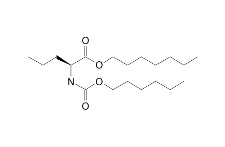 L-Norvaline, N-hexyloxycarbonyl-, heptyl ester