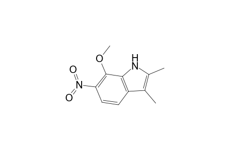 7-Methoxy-2,3-dimethyl-6-nitro-1H-indole