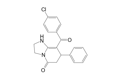 1-Oxo-3-phenyl-4-(p-chlorobenzoyl)-6,9-diazabicyclo[4.3.0]non-4-ene