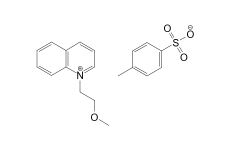 1-(2-methoxyethyl)quinolinium p-toluenesulfonate