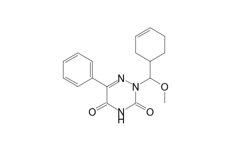 1-[(3'-Cyclohexen-1'-yl)methoxymethyl]-5-phenyl-6-azauracil