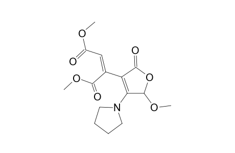 Dimethyl (E)-2-[5'-methoxy-2'-oxo-4'-(pyrrolidin-1''-yl)-2',5'-dihydrofuran-3'-yl]butandioate