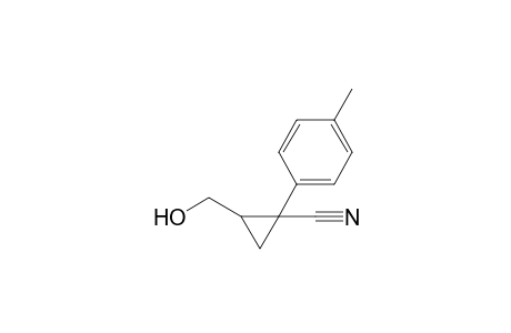 2-Cyano-1-(hydroxymethyl)-2-(p-tolyl)cyclopropane