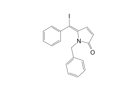 (E)-1-Benzyl-5-(.alpha.-iodobenzylidene)-1,5-dihydro-2H-pyrrol-2-one
