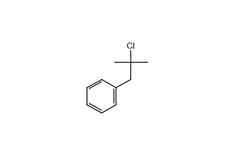 2-chloro-2-methyl-1-phenylpropane