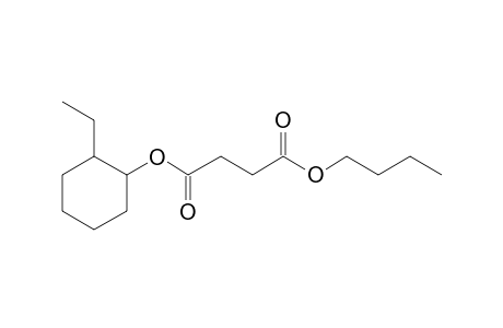 Succinic acid, butyl 2-ethylcyclohexyl ester