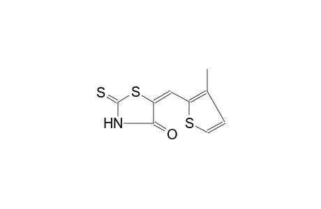 (5E)-5-[(3-methyl-2-thienyl)methylene]-2-thioxo-1,3-thiazolidin-4-one