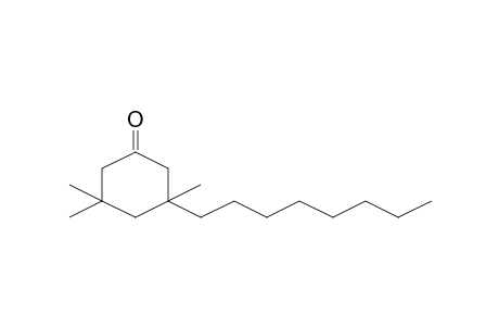 Cyclohexanone, 5-octyl-3,3,5-trimethyl-
