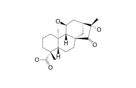 ENT-11-ALPHA,16-BETA-DIHYDROXY-15-OXO-KAURAN-19-OIC-ACID