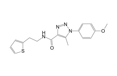 1H-1,2,3-triazole-4-carboxamide, 1-(4-methoxyphenyl)-5-methyl-N-[2-(2-thienyl)ethyl]-