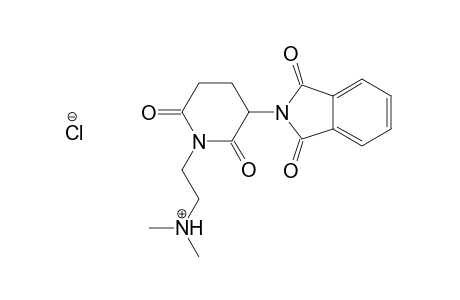 2-(3-(1,3-dioxoisoindolin-2-yl)-2,6-dioxopiperidin-1-yl)-N,N-dimethylethanaminium chloride