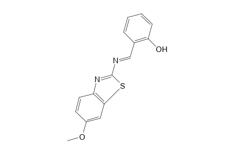 o-[N-(6-methoxy-2-benzothiazolyl)formimidoyl]phenol