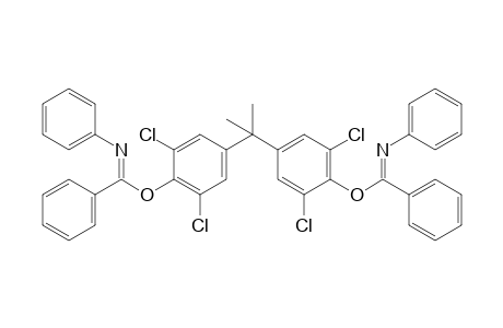 N-phenylbenzimidic acid, diester with 4,4'-isopropylidenebis(2,6-dichlorophenol)