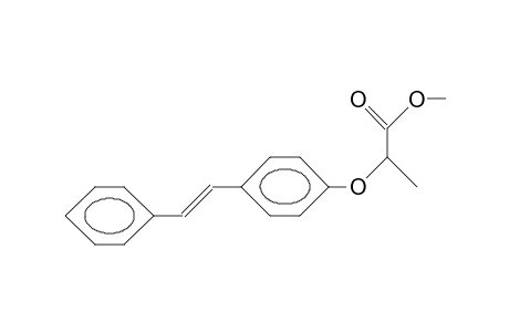 E-4-(1-[Methoxycarbonyl]-ethoxy)-stilbene