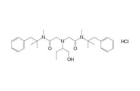 2,2'-{[1-(hydroxymethyl)propyl]imino}bis[N-(alpha,alpha-dimethylphenethyl)-N-methylacetamide], monohydrochloride