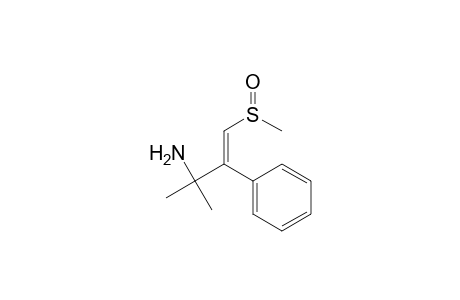 Benzeneethanamine, .alpha.,.alpha.-dimethyl-.beta.-[(methylsulfinyl)methylene]-, (E)-