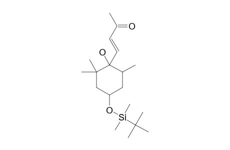 (E)-4-{(1'R,4'R,6'S)-4'-[TERT.-BUTYL]-DIMETHYLSILOXY]-1'-HYDROXY-2',2',6'-TRIMETHYLCYClOHEXYL}-3-BUTEN-2-ONE