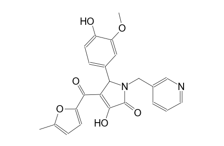 2H-pyrrol-2-one, 1,5-dihydro-3-hydroxy-5-(4-hydroxy-3-methoxyphenyl)-4-[(5-methyl-2-furanyl)carbonyl]-1-(3-pyridinylmethyl)-