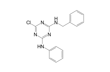 1,3,5-triazine-2,4-diamine, 6-chloro-N~2~-phenyl-N~4~-(phenylmethyl)-