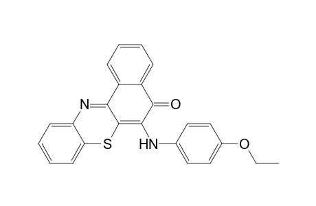 6-(p-PHENETIDINO)-5H-BENZO[a]PHENOTHIAZIN-5-ONE