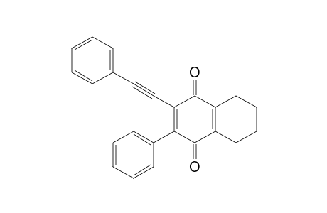 2-Phenyl-3-(phenylethynyl)-1,4,5,6,7,8-hexahydronaphtho-1,4-quinone