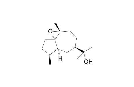 (1.alpha.,4.alpha.H,5.alpha.H,7.alpha.H,10.alpha.)-1,10-Epoxyguaian-11-ol