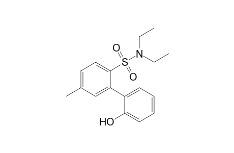 2'-HYDROXY-5-METHYL-BIPHENYL-2-SULFONIC-ACID-DIETHYLAMIDE