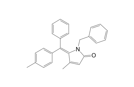 (E)-1-Benzyl-4-methyl-5-(phenylp-tolylmethylene)pyrrol-2(5H)-one