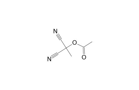 Methyltartranonitrile, acetate (ester)