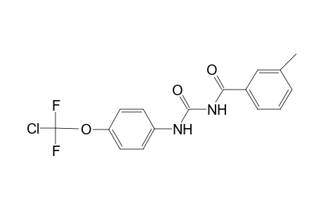 Urea, 1-[4-(chlorodifluoromethoxy)phenyl]-3-(3-methylbenzoyl)-