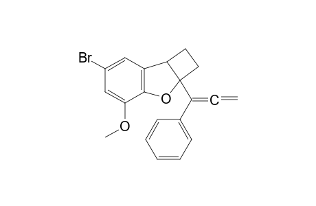 6-bromo-4-methoxy-2a-(1-phenylpropa-1,2-dienyl)-2,7b-dihydro-1H-cyclobuta[b]benzofuran