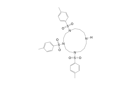 1,4,7-tris(p-tolylsulfonyl)-1,4,7,11-tetraazacyclotetradecane