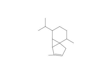 1H-Cyclopenta[1,3]cyclopropa[1,2]benzene, 3a,3b,4,5,6,7-hexahydro-3,7-dimethyl-4-(1-methylethyl)-, [3aS-(3a.alpha.,3b.beta.,4.beta.,7.alpha.,7aS*)]-