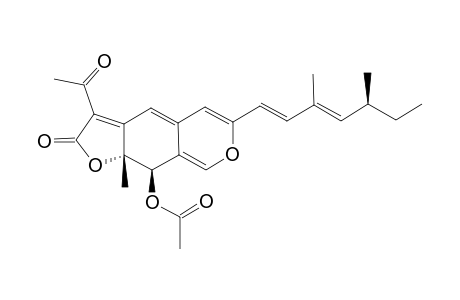 ACETYL_ROTIORINOL_A;6,9-DIACETOXY-3-(3,5-DIMETHYL-1-E,3-E-HEPTADIENYL)-8A-(R)-METHYL-7-H-FURO-[2.3-G]-2-BENZOPYRAN-7-ONE