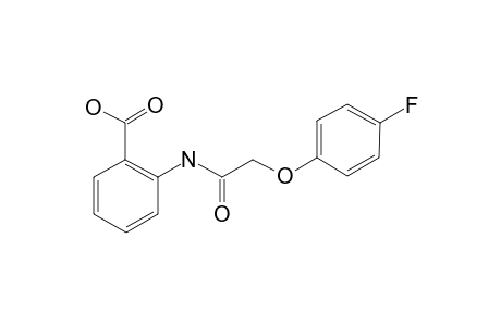 2-{[(4-fluorophenoxy)acetyl]amino}benzoic acid