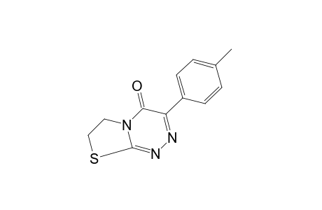 6,7-dihydro-3-p-tolyl-4H-thiazolo[2,3-c]-as-triazin-4-one