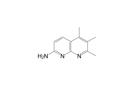 1,8-Naphthyridin-2-amine, 5,6,7-trimethyl-